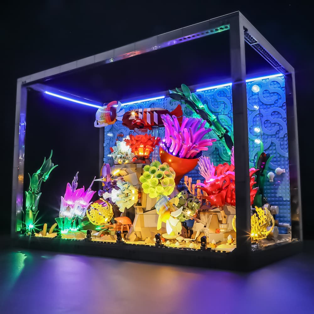 Beleuchtungsset für tropische Aquarien 10366 - Briksmax 2.0