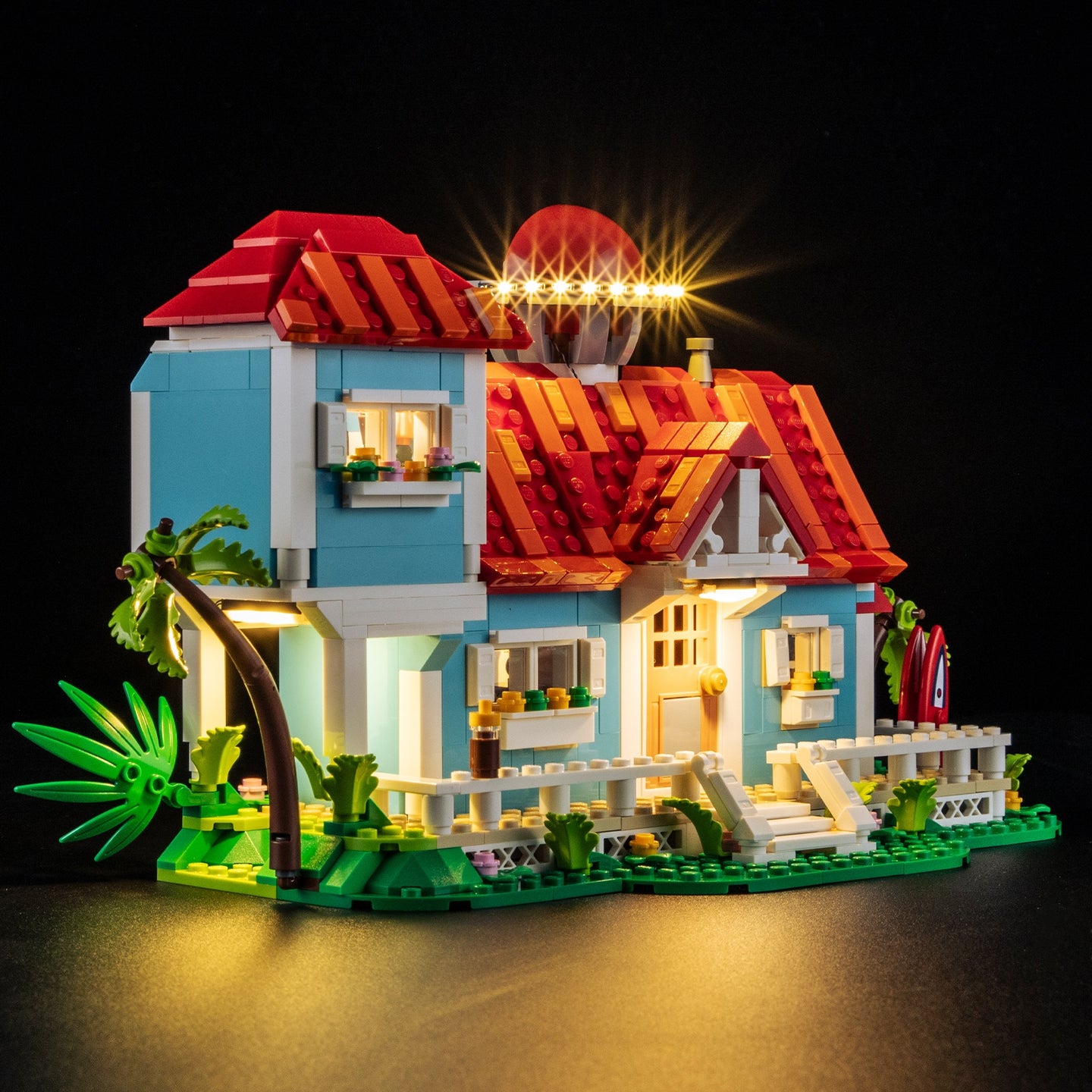 Light Kit for Lilo and Stitch Beach House 43268 -Briksmax 2.0