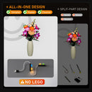 Kit d'éclairage pour joli bouquet de fleurs roses 10342-Lightailing