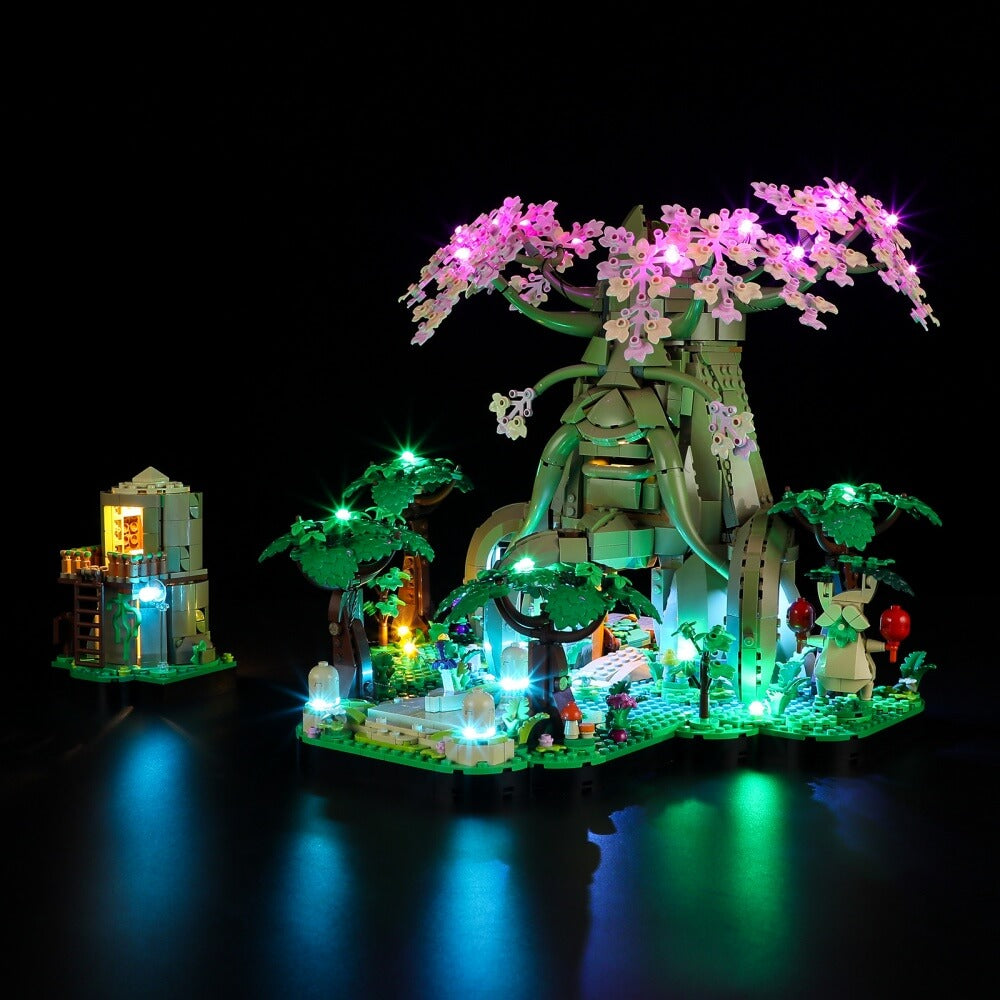 Light Kit For Great Deku Tree 2-in-1 (77092)-Lightailing