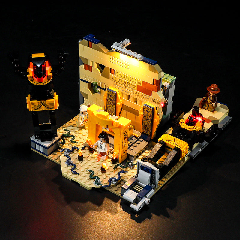 Briksmax Light Kit For LEGO Escape from the Lost Tomb 77013