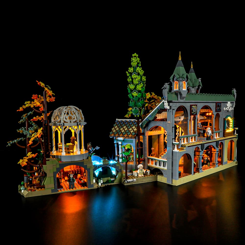 Briksmax Light Kit For LEGO The Lord Of The Rings: Rivendell #10316 - 5