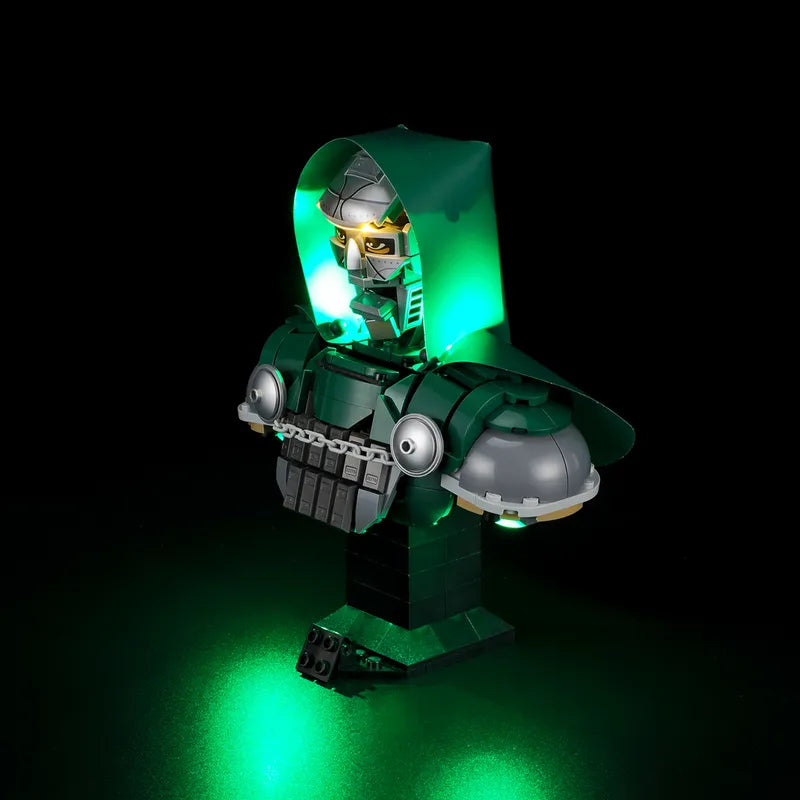 Light Kit for Doctor Doom Bust 76345 - Briksmax 2.0
