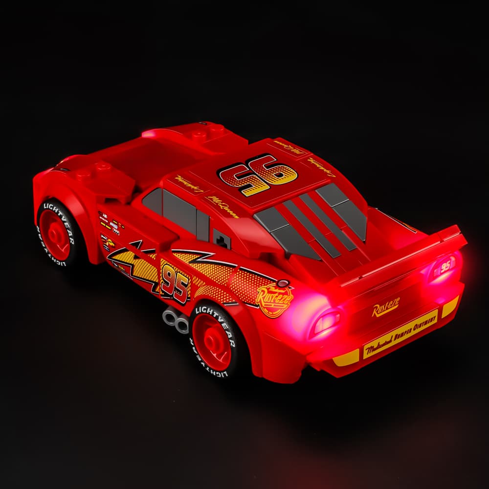 Light Kit for Lightning McQueen 77255- Briksmax 2.0