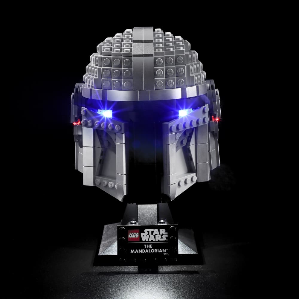 Light Kit for The Mandalorian Helmet 75328-Briksmax