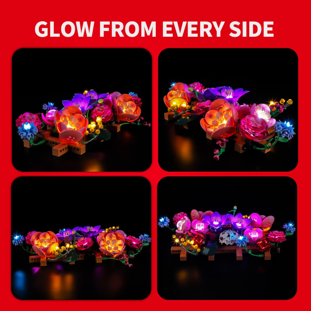 Licht-Set für Blumenwand 11503 – Briksmax 2.0