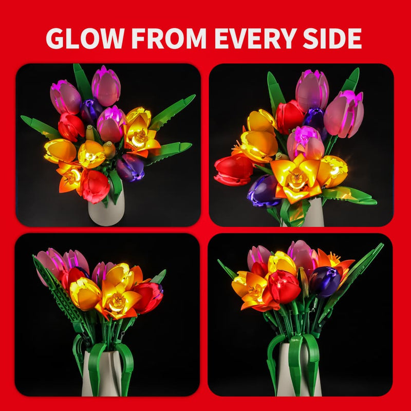 LEGO Tulip Bouquet 11501 Light Kit | LED Lighting Upgrade
