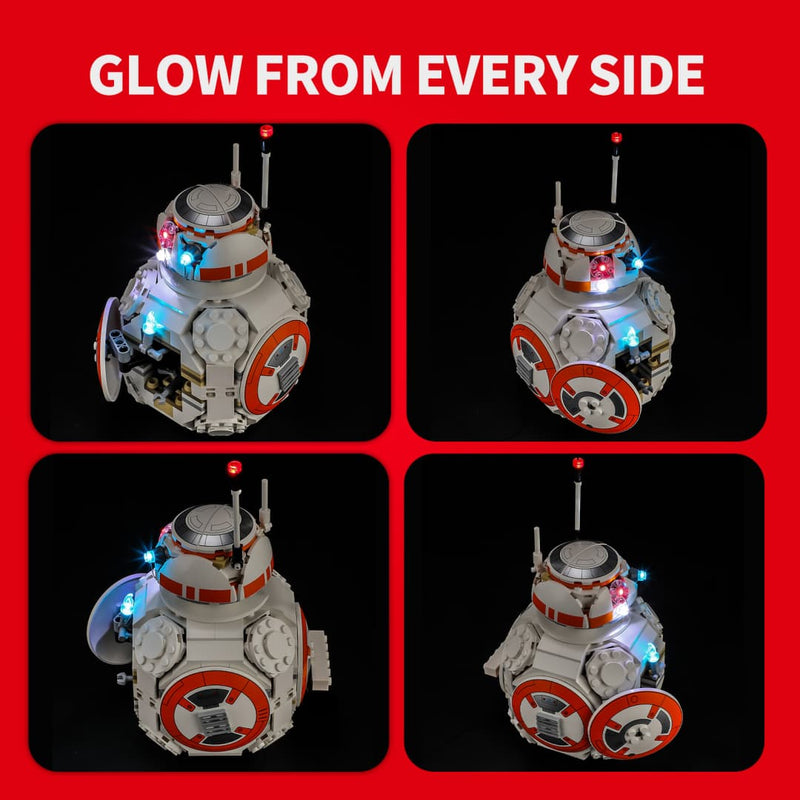 LEGO BB-8 Astromech Droid LED Light Kit | Star Wars Display