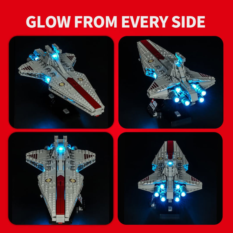 Venator-Class Attack Cruiser LED Light Kit | Star Wars 75441