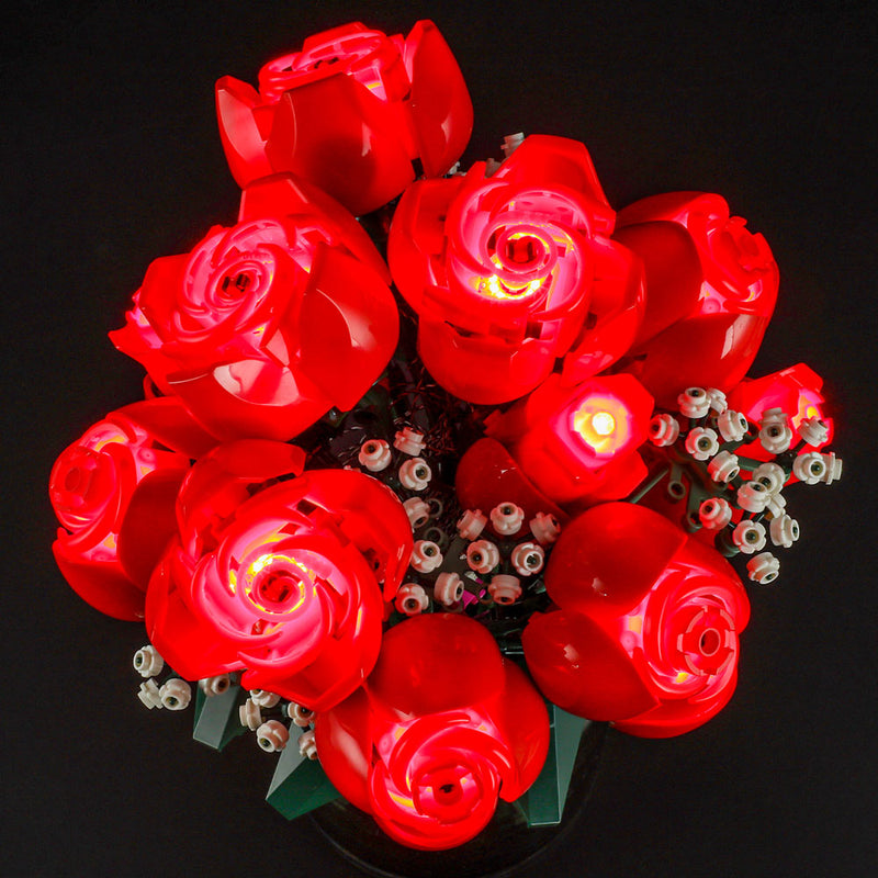 Briksmax Light Kit For Bouquet of Roses 10328