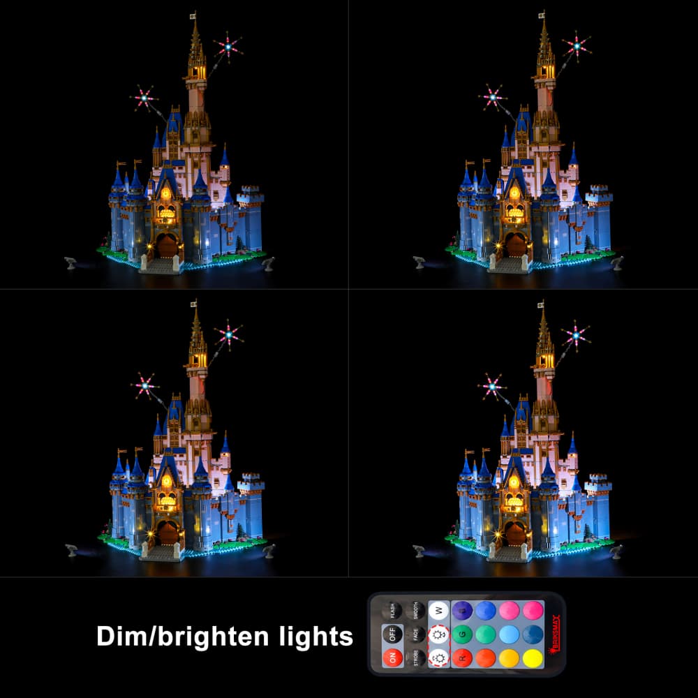 Briksmax Remote Light Kits For Disney Castle 43222- 5