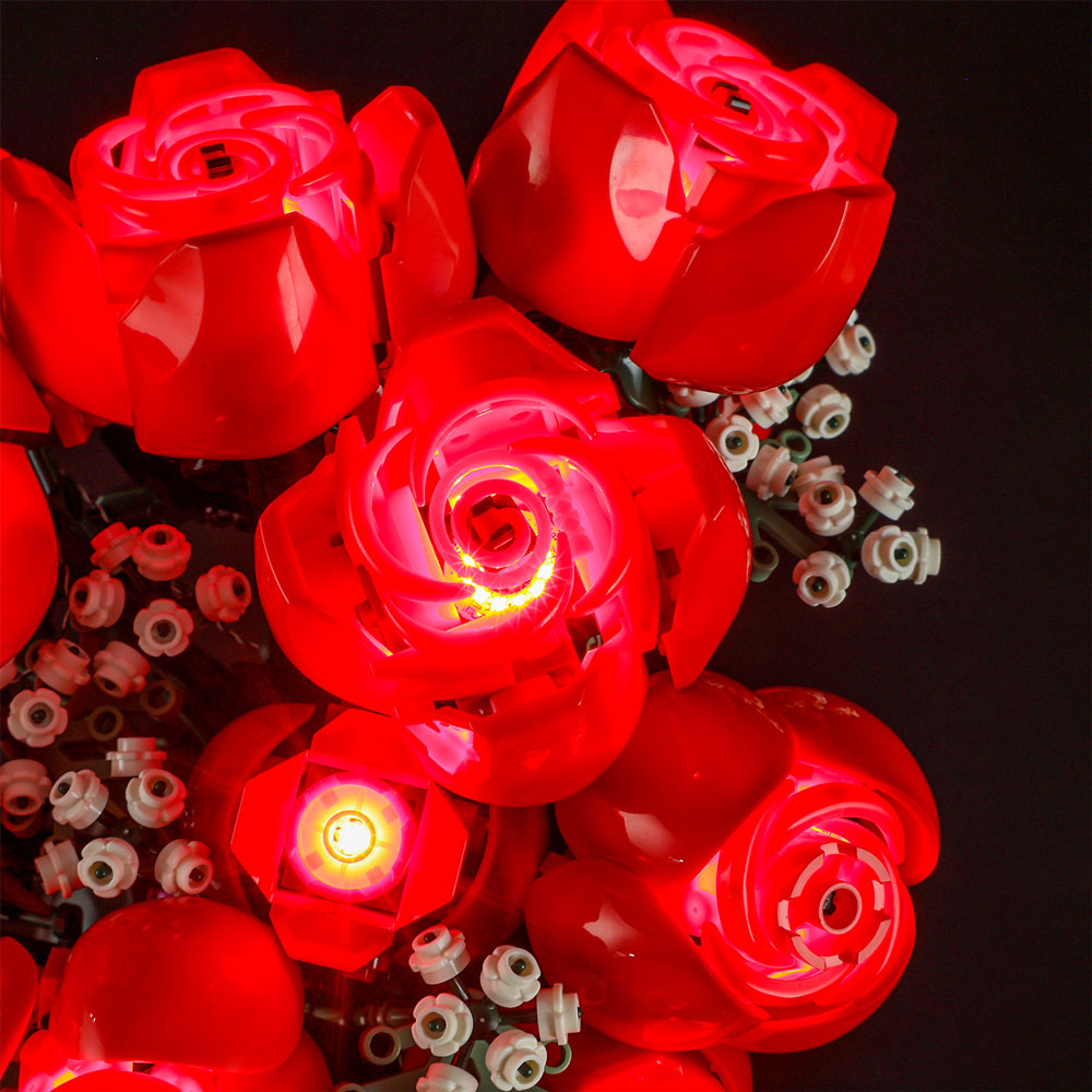 Lichtset für Rosenstrauß 10328-Briksmax