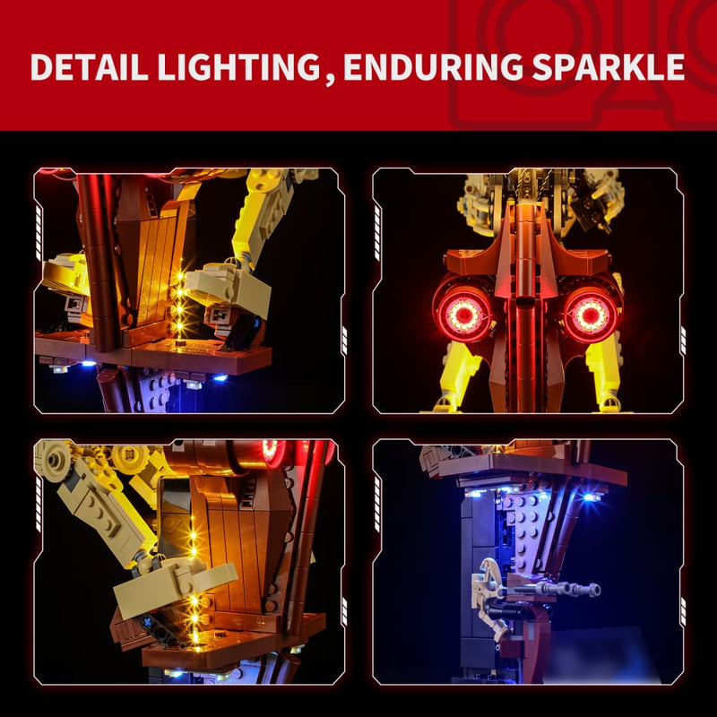 Briksmax Light Kit For Battle Droid with STAP