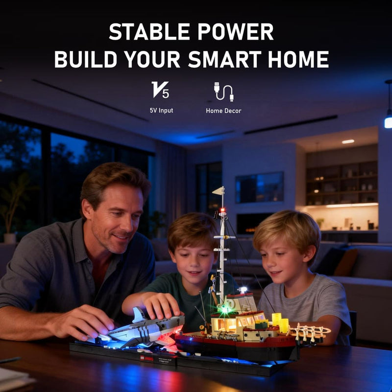 Light Kit For Jaws 21350 - Briksmax 2.0 – Lightailing