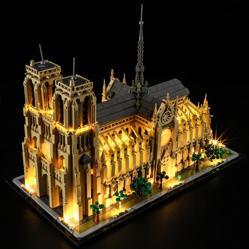 Briksmax 2.0 Light Kit For Notre-Dame de Paris 21061 (Projector Light)-6