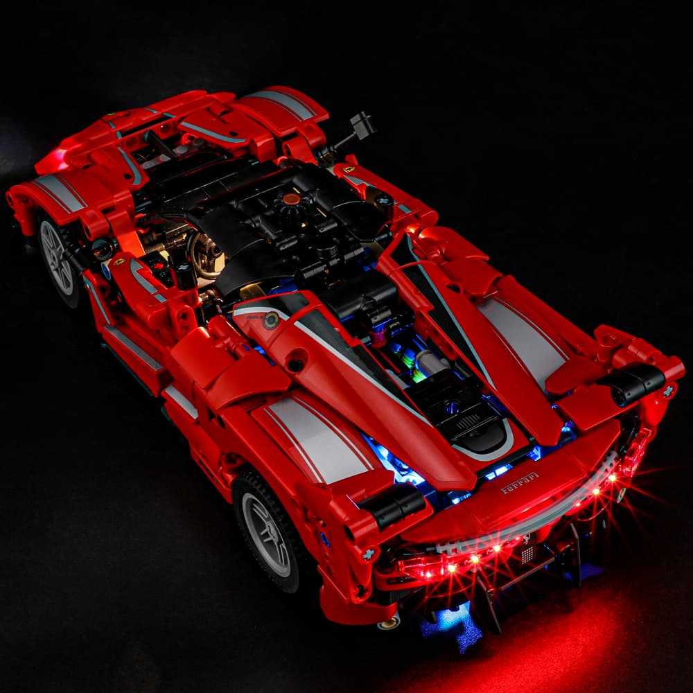 Briksmax 2.0 Light Kit For LEGO Ferrari FXX K #42212 - 4