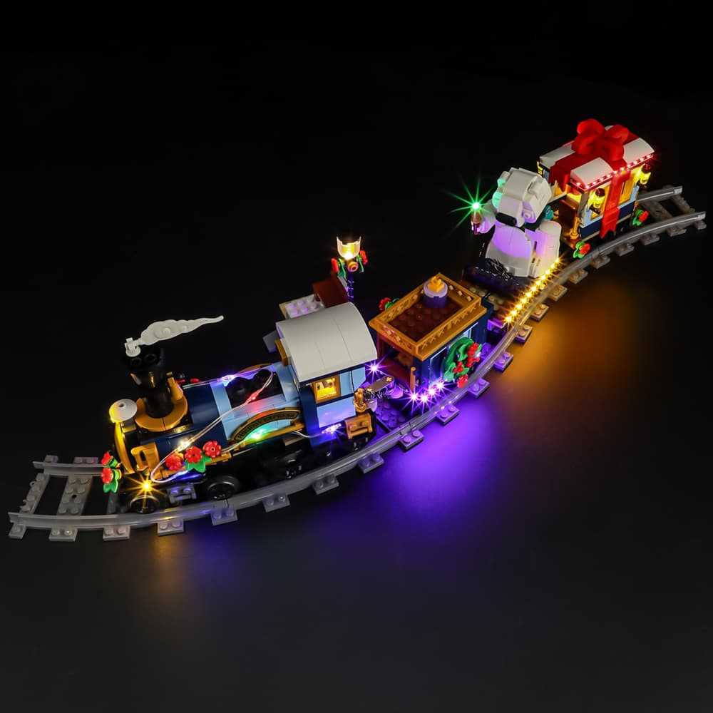 Briksmax 2.0 Light Kit For LEGO Holiday Express Train #10361- 5