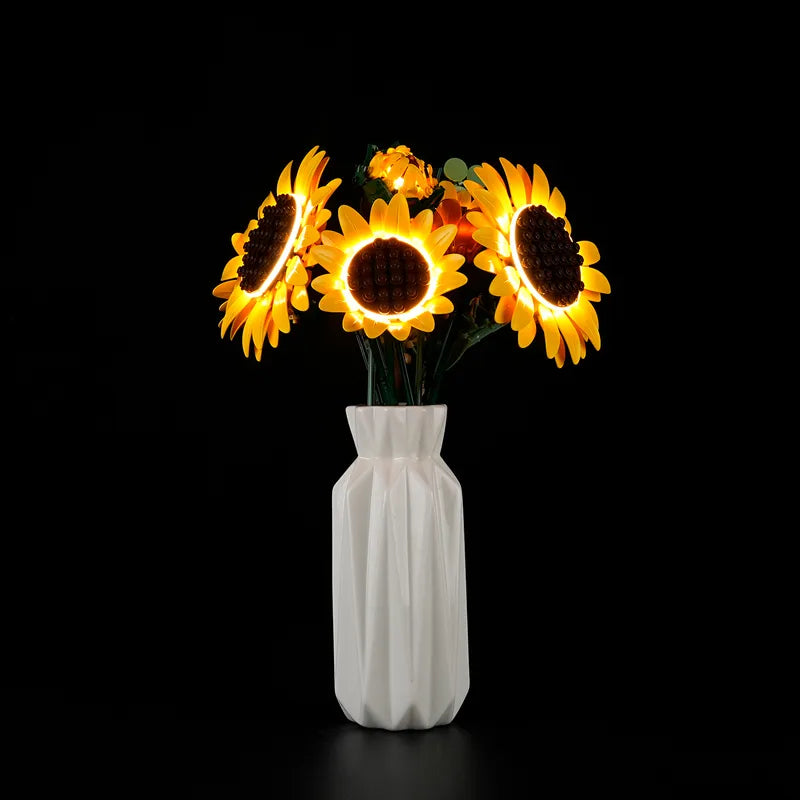 Lichter-Kit für Sonnenblumenstrauß 11502 – Briksmax 2.0