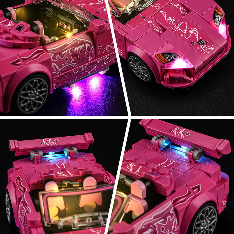 Briksmax Light Kit For LEGO 2 Fast 2 Furious Honda S2000