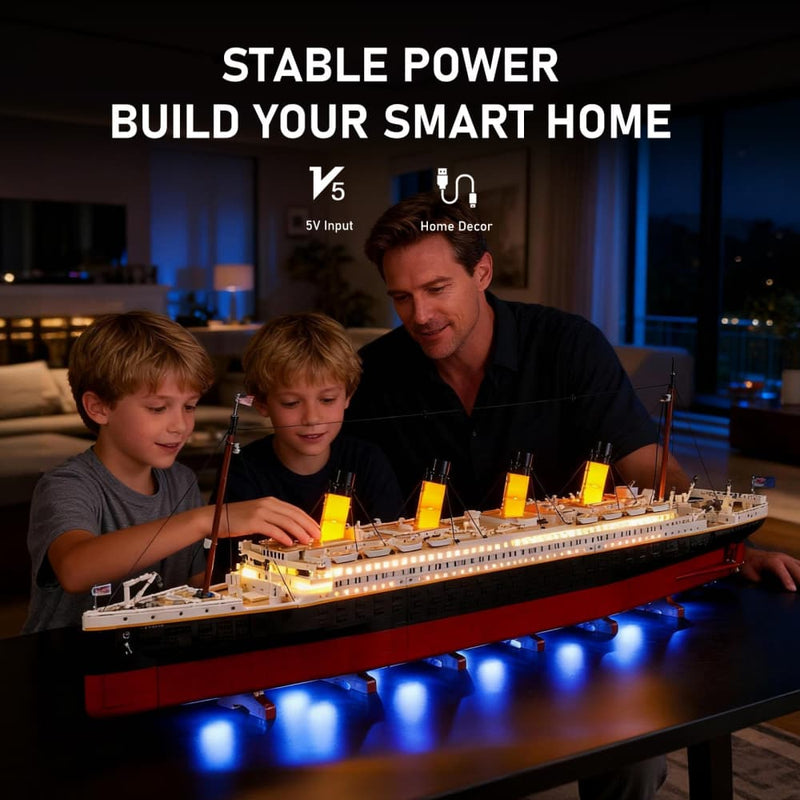 LED Beleuchtungsset für LEGO Titanic 10294