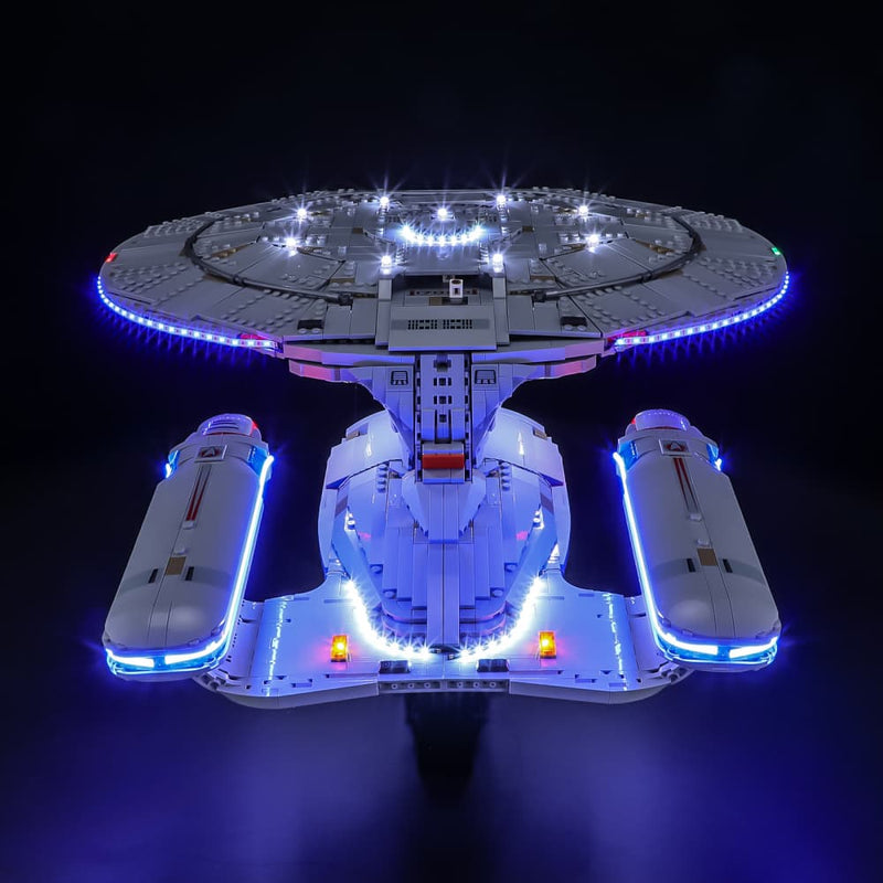 Light Kit for Star Trek: U.S.S. Enterprise NCC-1701-D 10356 - Briksmax【Not Final Price｜Coming Soon】