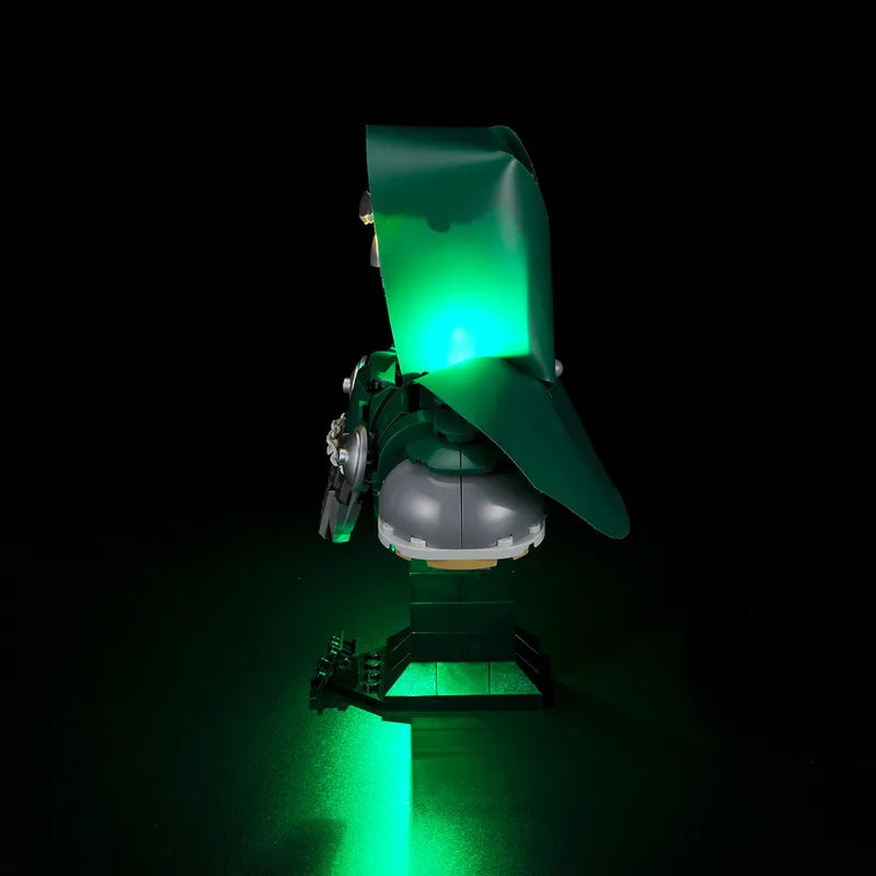 Light Kit for Doctor Doom Bust 76345 - Briksmax 2.0