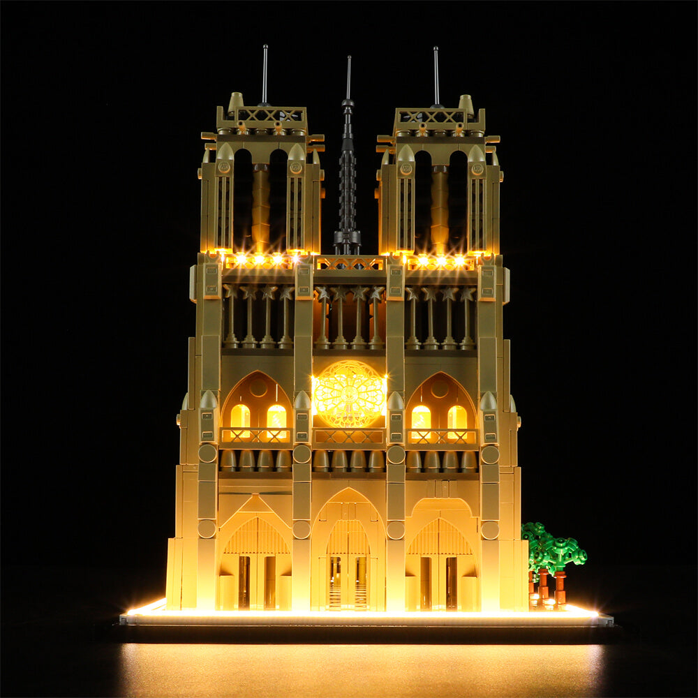 Briksmax Light Kit For LEGO Notre-Dame de Paris 21061-6