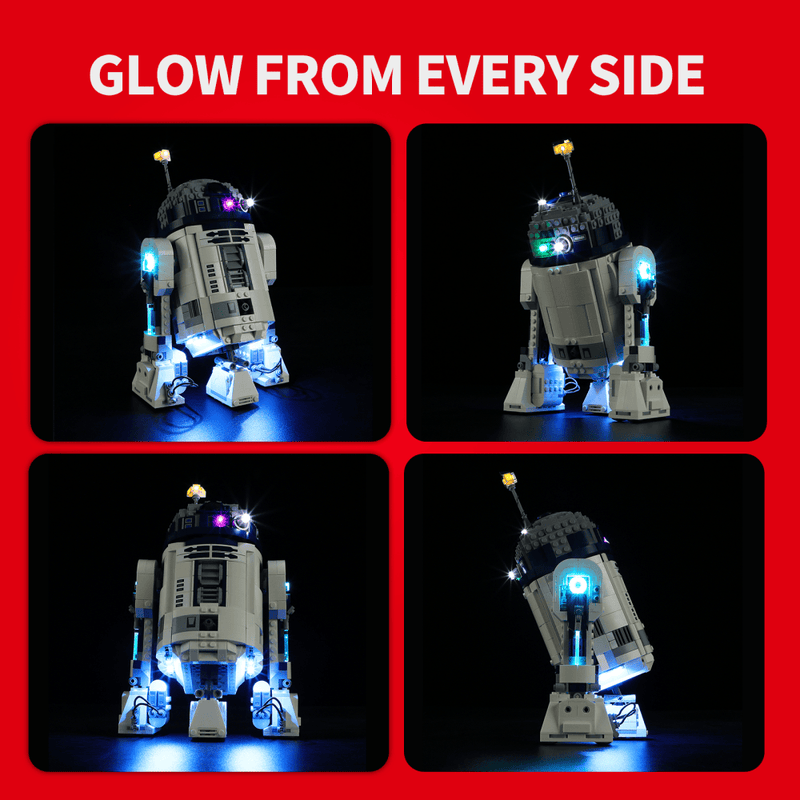 Beleuchtungsset für R2-D2 75379-Briksmax