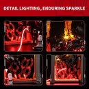 Briksmax Light Kit For The Lord of the Rings: Balrog Book Nook