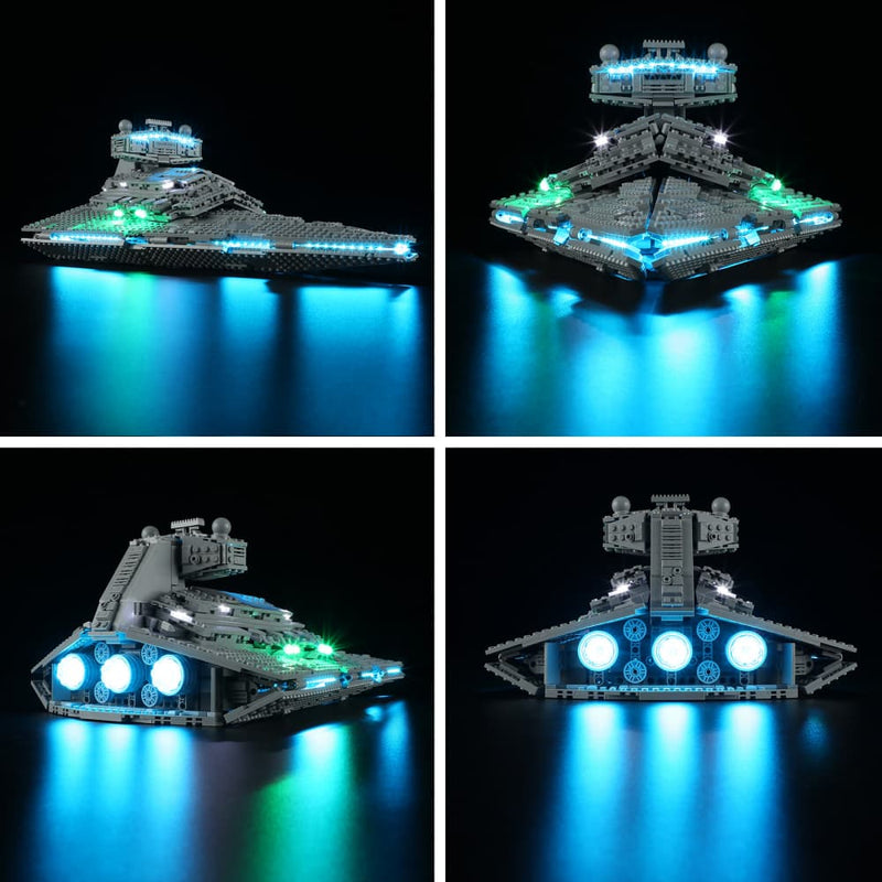 Beleuchtungsset für Imperial Star Destroyer 75394-Briksmax