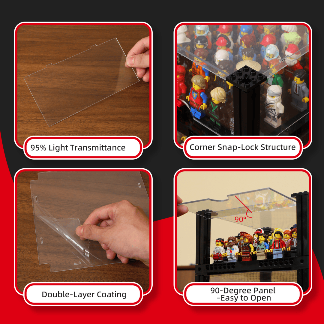 LEGO Minifigure Vitrine-BRIKSMAX