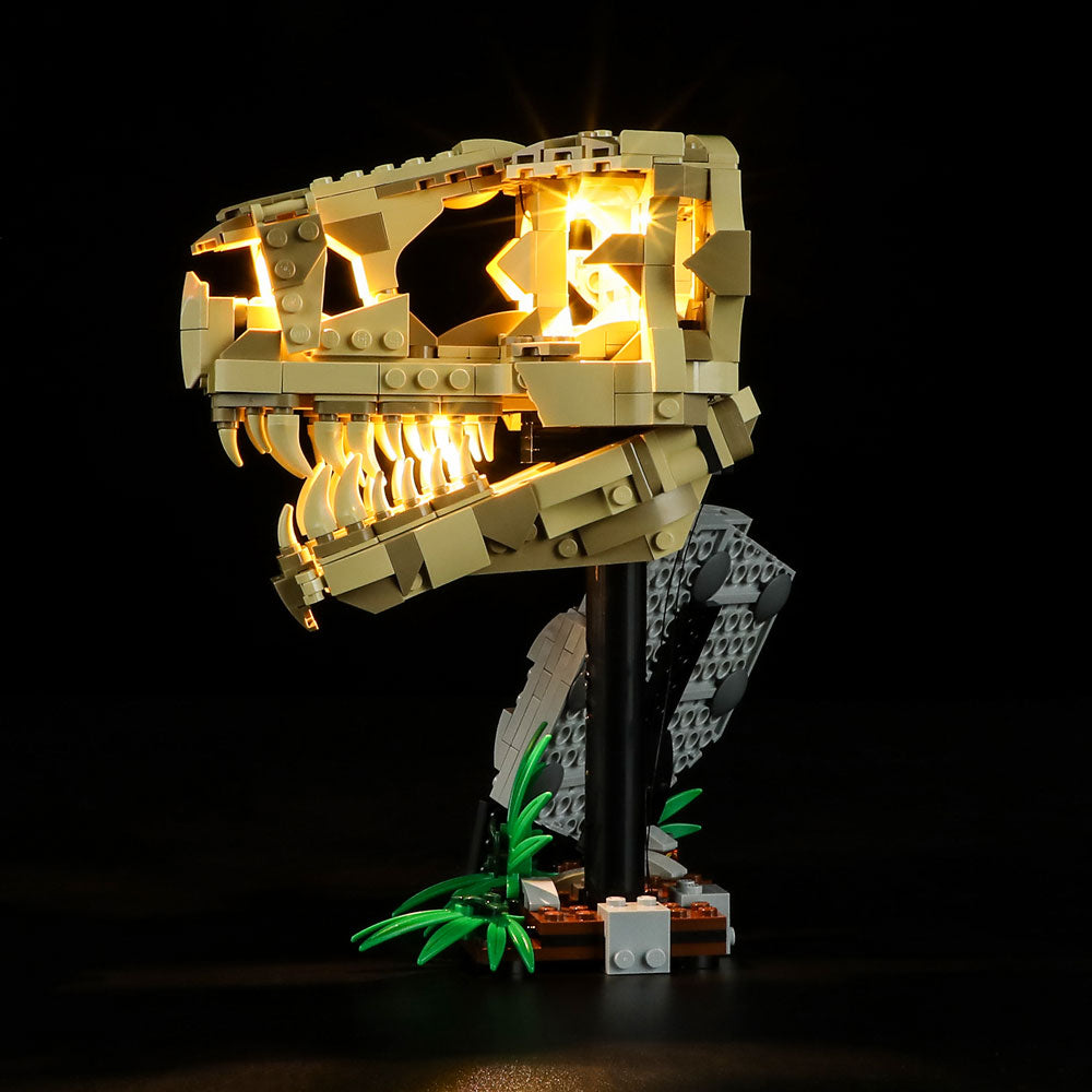 Light Kit for Dinosaur Fossils: T. rex Skull 76964-Lightailing