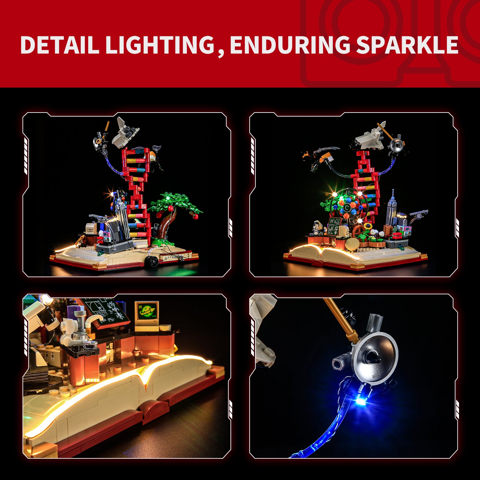 Briksmax 2.0 Light Kit For LEGO The Evolution of STEM #21355-3
