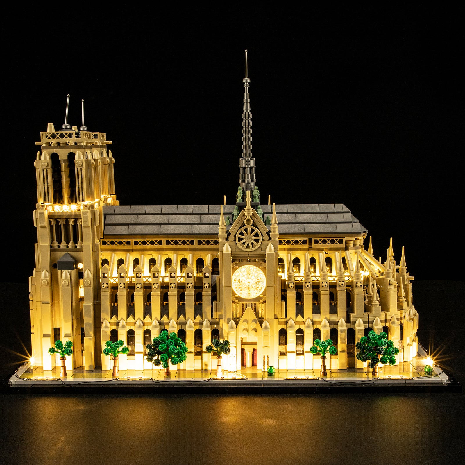 Light Kit for Notre-Dame de Paris 21061-Lightailing(Remote Version)