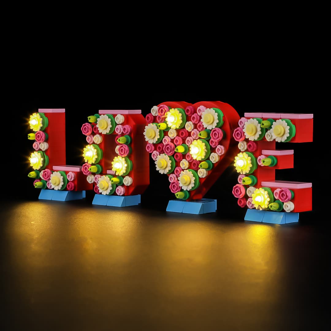 Light Kit for Love Letters 40867 - Lightailing