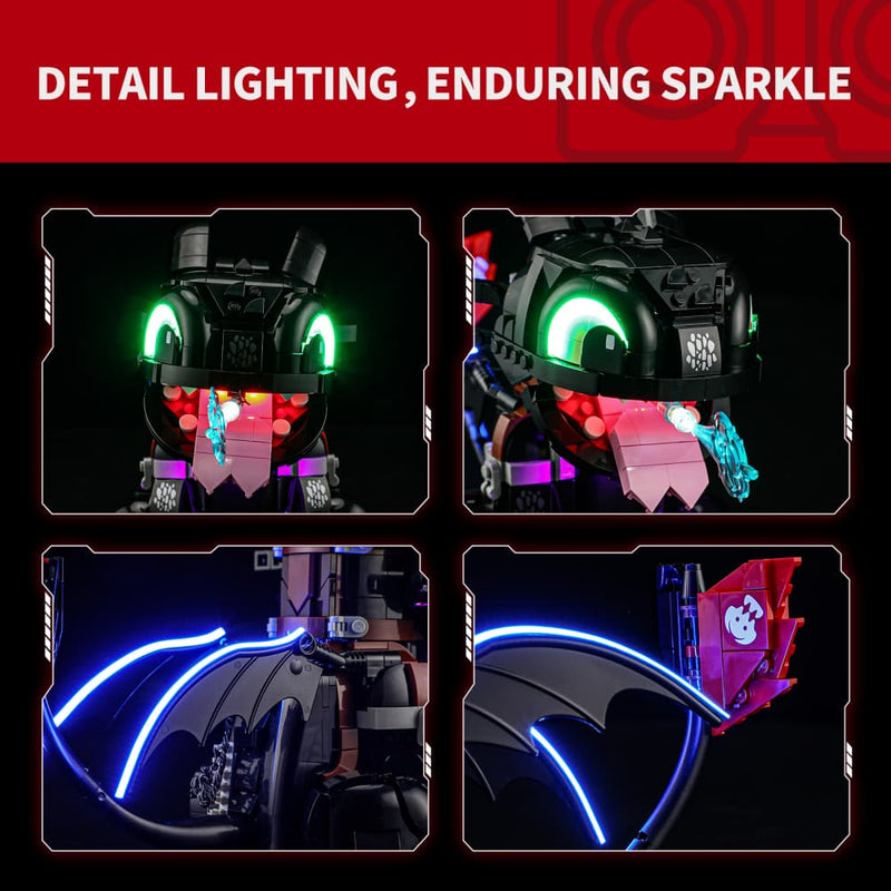 Kit d'éclairage pour Dragons : Krokmou