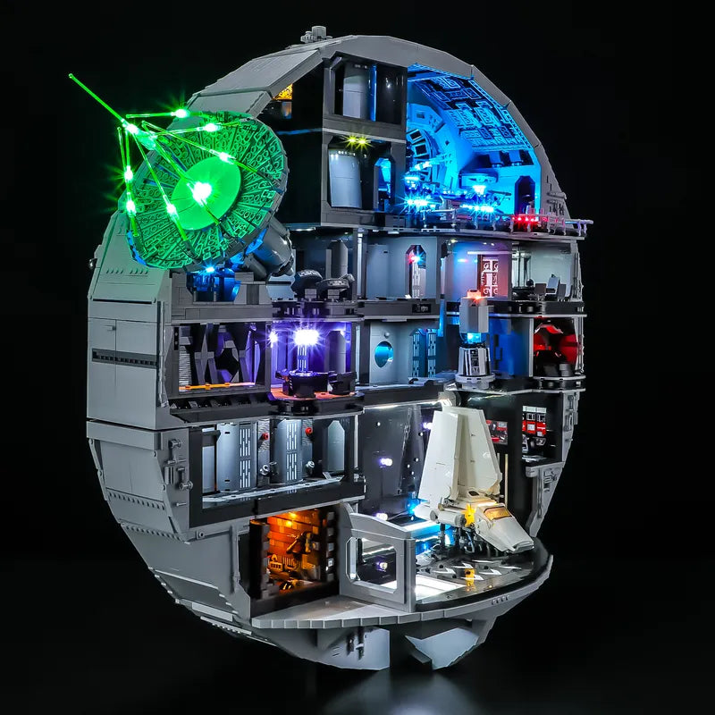 Remote-Beleuchtungsset für Todesstern 75419 – Lightailing