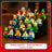 Compact 4-Tier Display Case for 72 LEGO® Minifigures (2 Pack)| BRIKSMAX