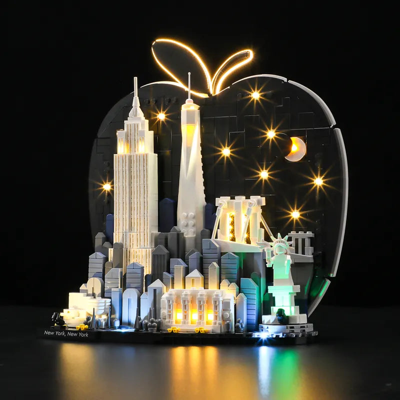 Remote Light kit for New York City – The Big Apple 21066 - Briksmax