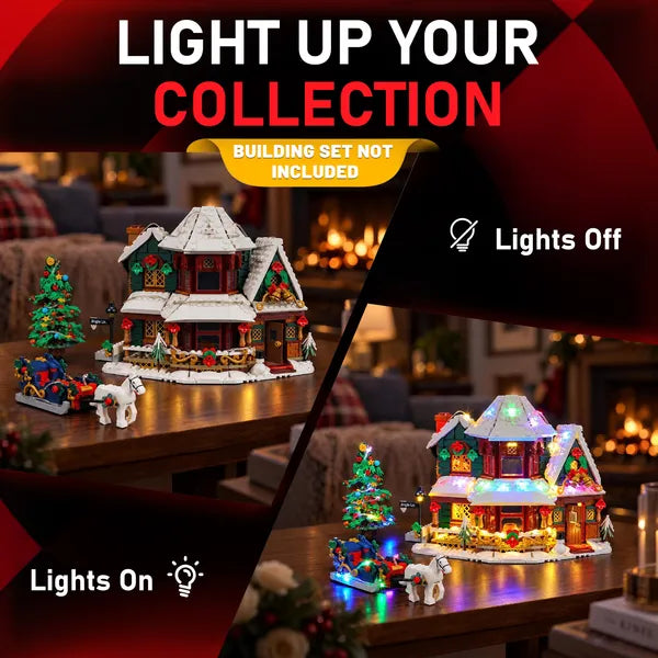 Light Kit For Holiday House 11387- Briksmax 2.0