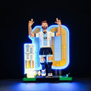 Light Kit for Lionel Messi – Soccer Legend 43015 -Briksmax 2.0
