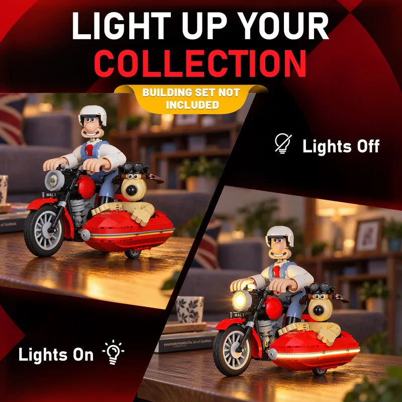 Light Kit For Wallace & Gromit 21371 - Briksmax 2.0【Not Final Price｜Coming Soon】
