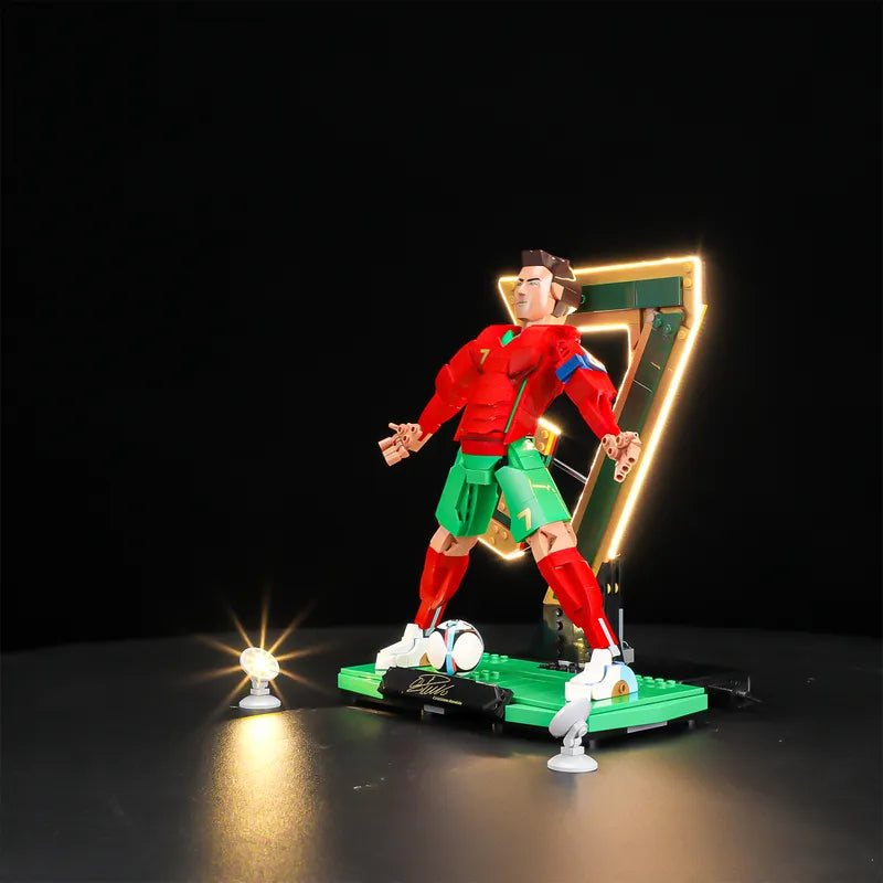 Beleuchtungsset für Cristiano Ronaldo – Fußballlegende 43016 – Briksmax 2.0