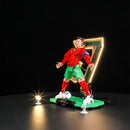 Light kit for Cristiano Ronaldo – Soccer Legend 43016 -Briksmax 2.0 |  Classic Warm Edition