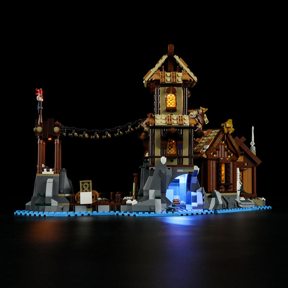 Light Kit for Viking Village 21343-Lightailing