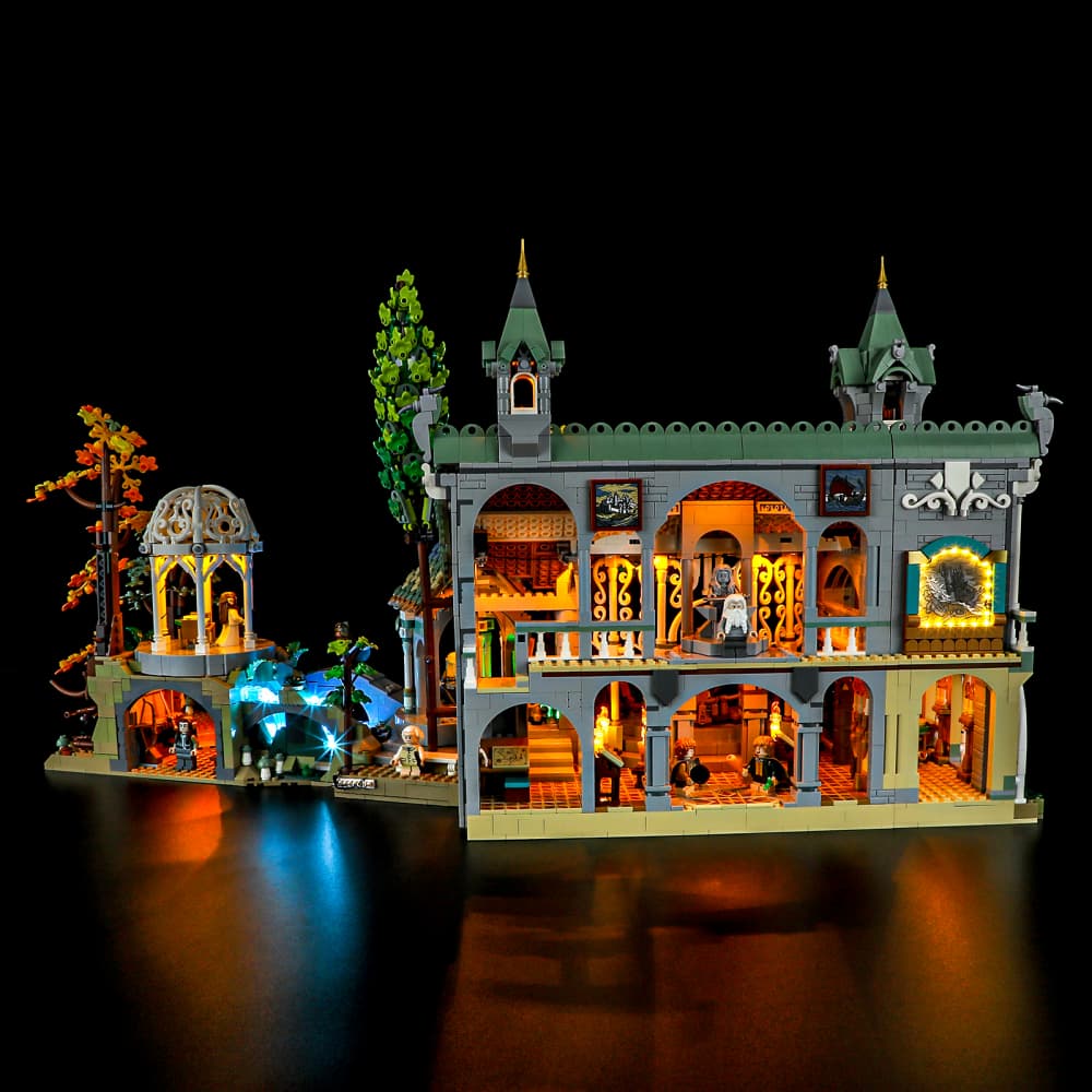 Briksmax Light Kit For LEGO The Lord Of The Rings: Rivendell #10316 - 6