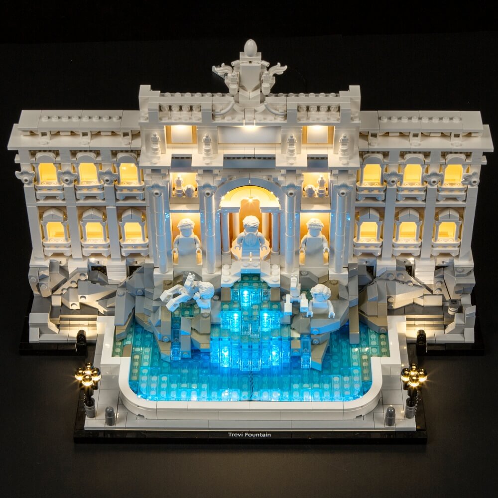 Kit d'éclairage pour fontaine Trevi 21062 - Briksmax 2.0 (Version avec télécommande)