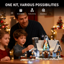 Beleuchtungsset für Besuch des Weihnachtsmanns 10293