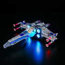 Kit lumineux pour chasseur X-Wing Starfighter 75460 de la Nouvelle République - Briksmax 2.0