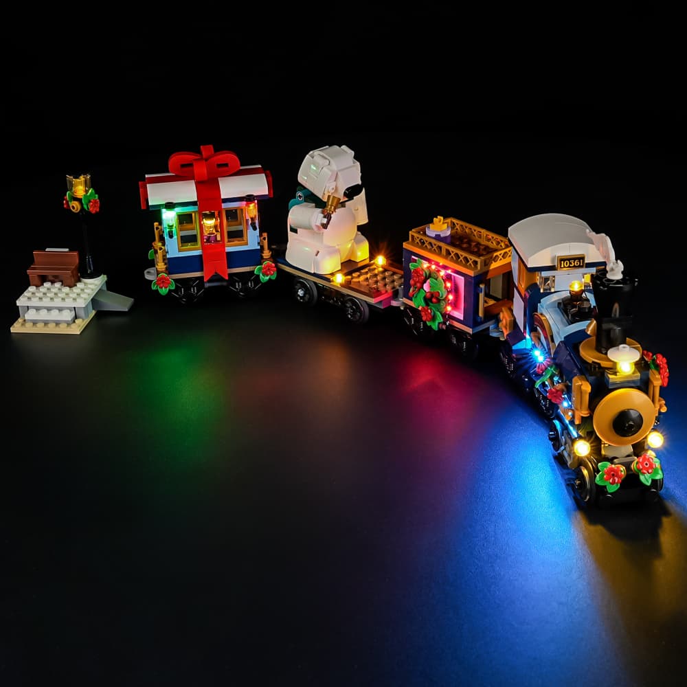 Lightailing Light Kit For LEGO Holiday Express Train #10361- 3